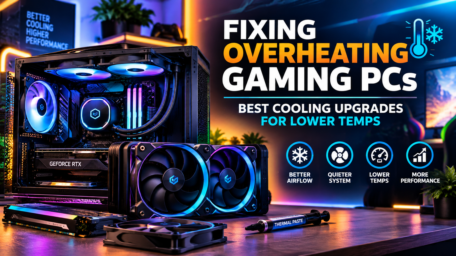 Fixing Overheating Gaming PCs - Best Cooling Upgrades for Lower Temps