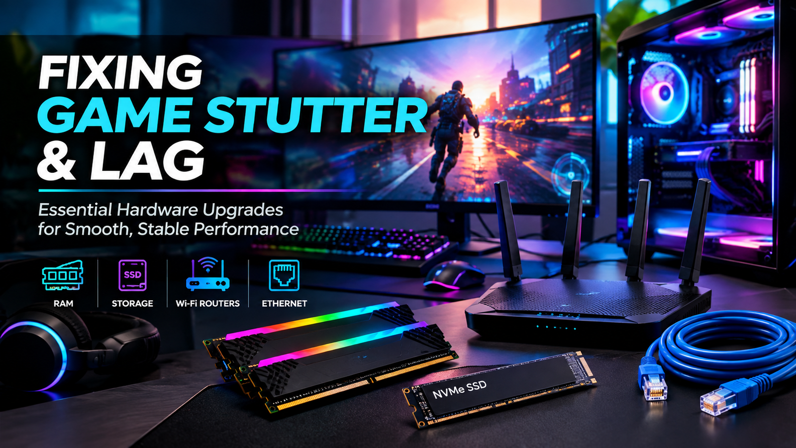 Fixing Game Stutter & Lag: Essential Hardware Upgrades for Smooth, Stable Performance