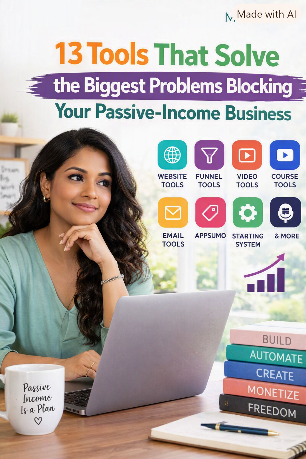 13 Tools That Solve the Biggest Problems Blocking Your Passive-Income Business