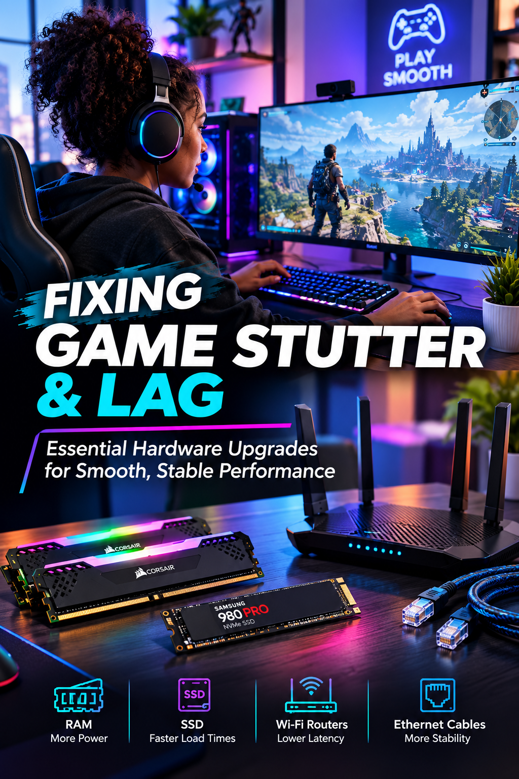 Fixing Game Stutter & Lag: Essential Hardware Upgrades for Smooth, Stable Performance