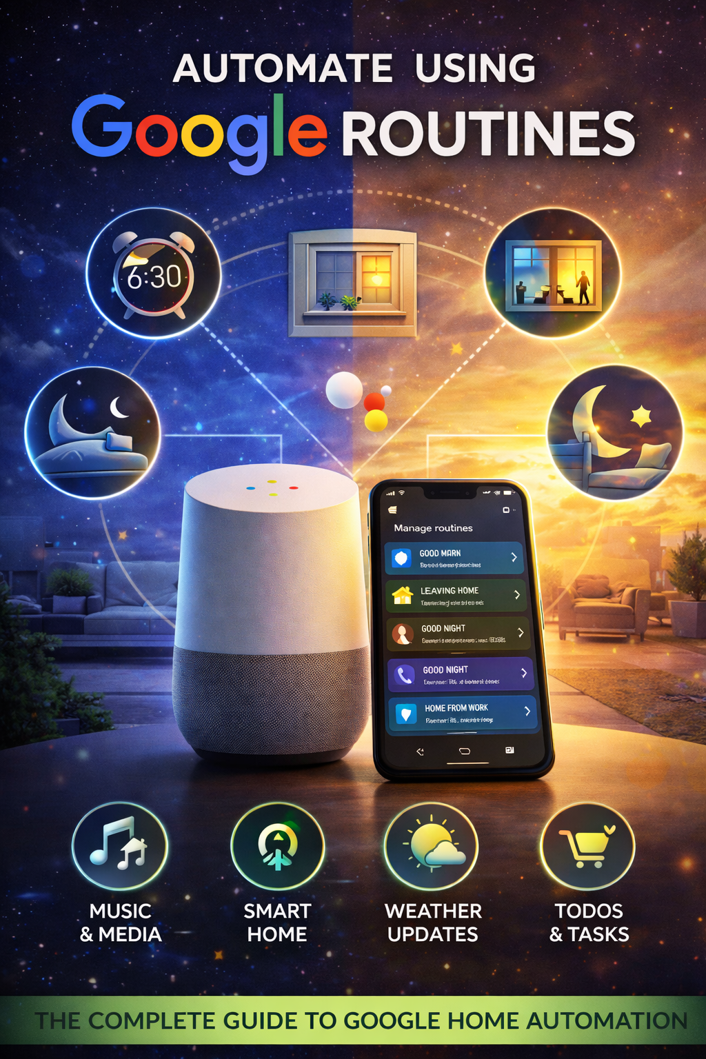 Google Assistant and Google Home: Automate Using Routines