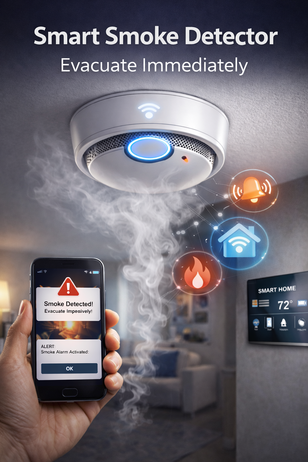 Smart Smoke Detectors: the Future of Fire Prevention