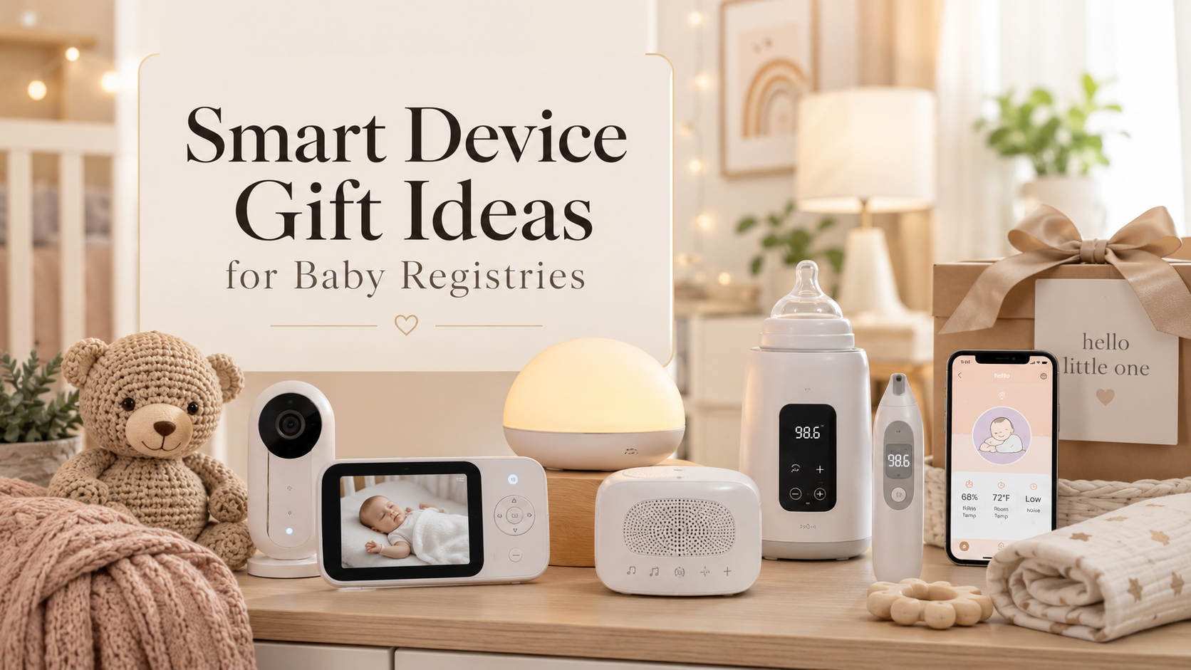 Baby Shower & Baby Registry Smart Device Gift Ideas for Tech Enthusiasts