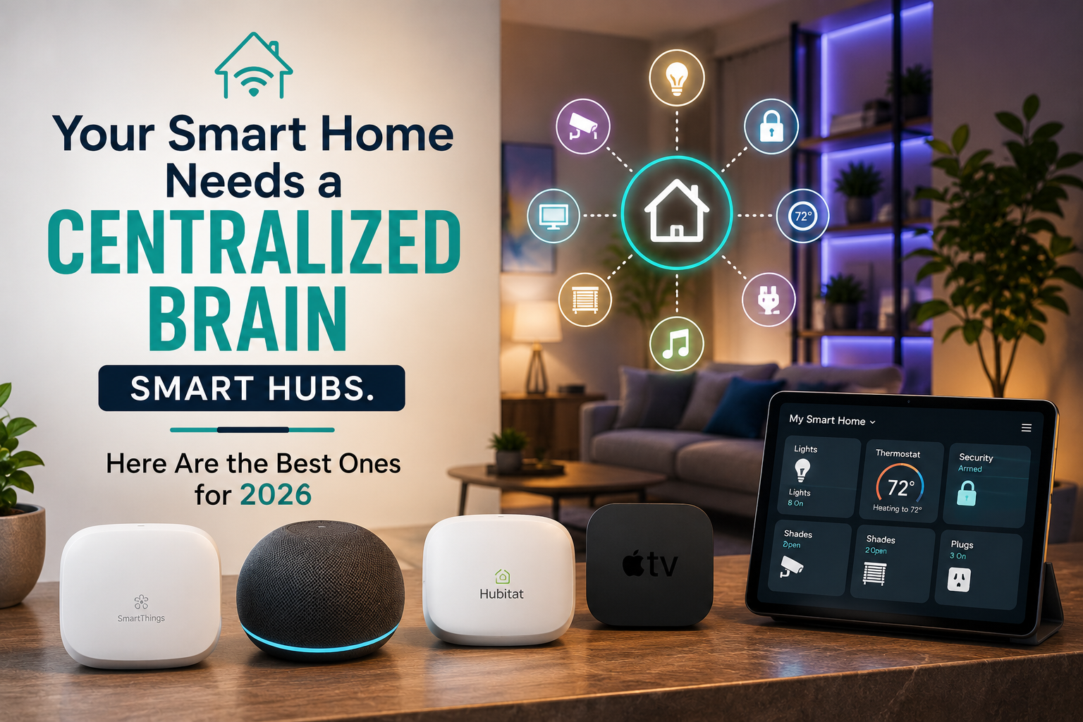 Your Smart Home Needs a Centralized Brain — Smart Hubs, Here Are the Best Ones for 2026