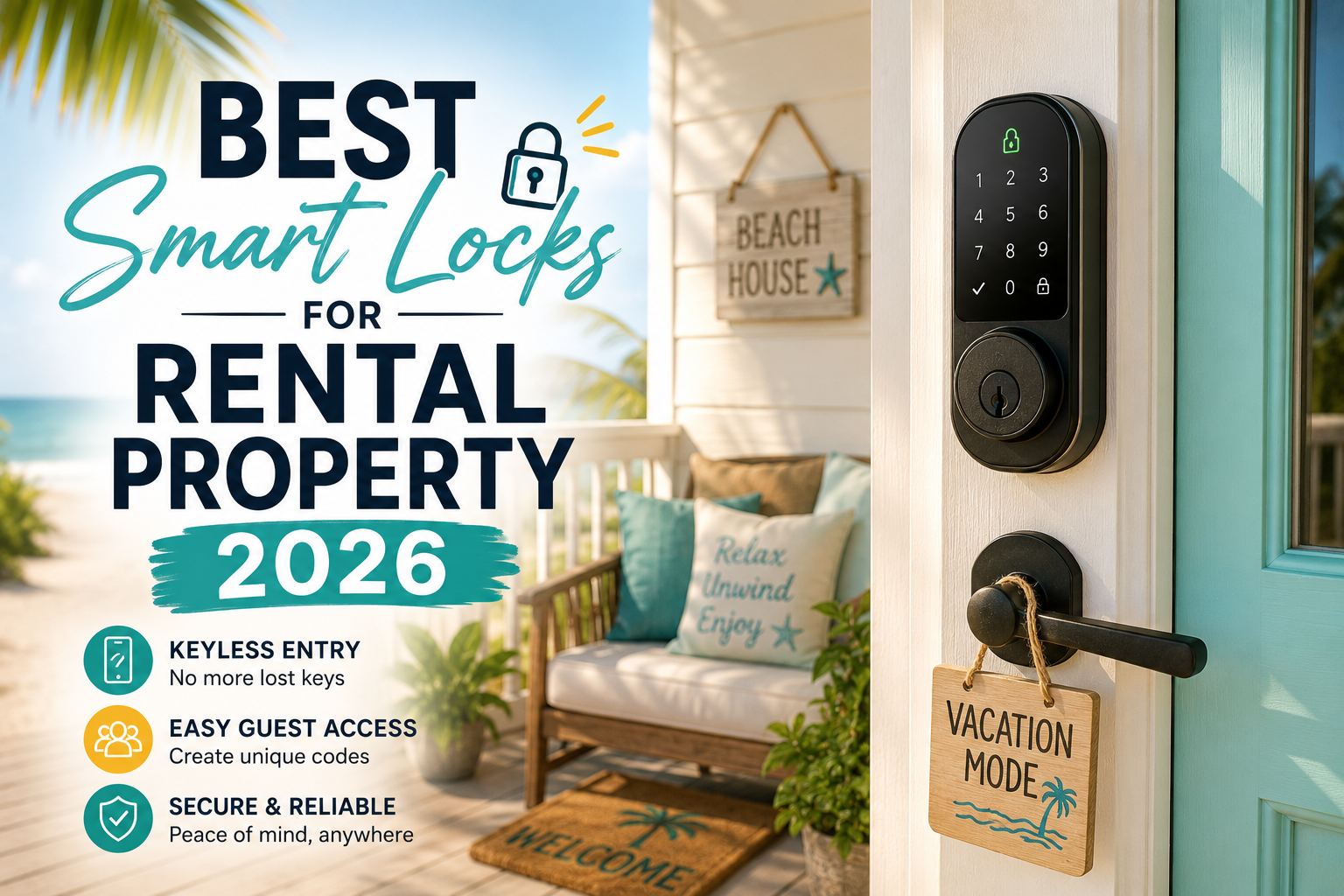 Best Smart Locks for Rental Property 2026