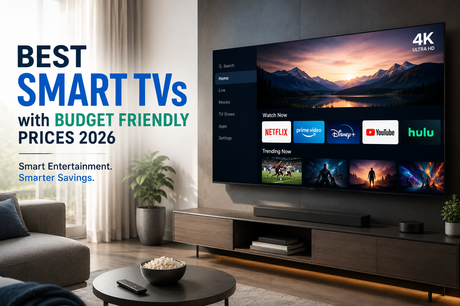Best Smart TVs with Budget Friendly Prices 2026 