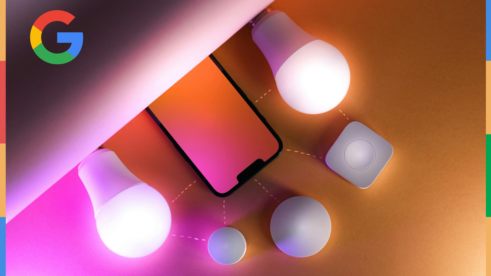 >Google Routines with Smart Lights