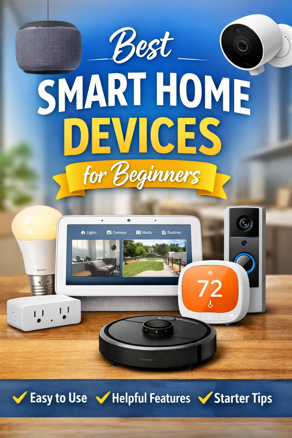 Best Smart Home Devices for Beginners